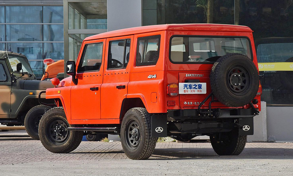 Китайцы не хотят отказываться от преемника ГАЗ-69. Он будет похож на Toyota FJ Cruiser